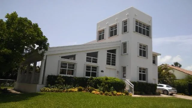 Multistory white building